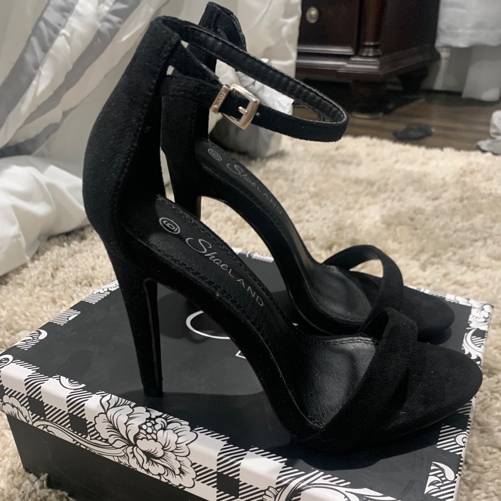 Black heels